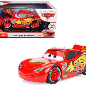Lightning McQueen #95 Red Disney & Pixar Cars Movie Hollywood Rides Series Diecast Model Car by Jada