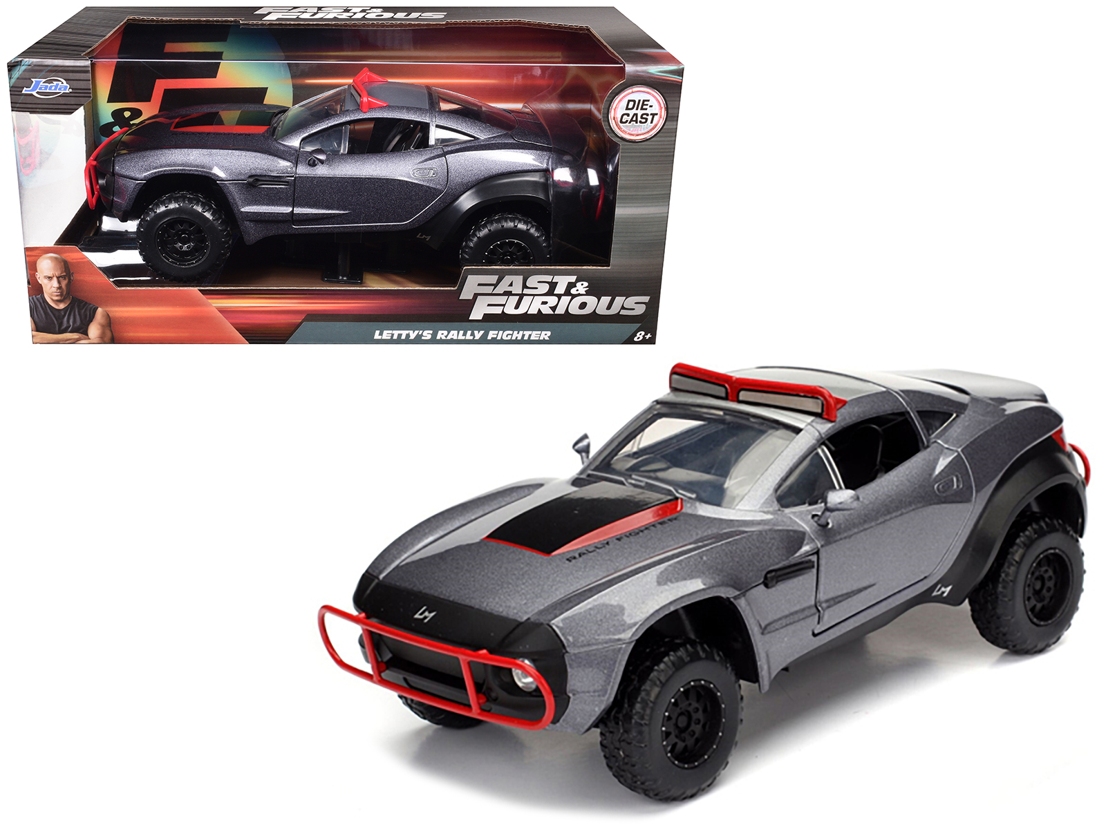 Letty's Rally Fighter Fast & Furious F8 The Fate of the Furious Movie 1/24 Diecast Model Car by Jada