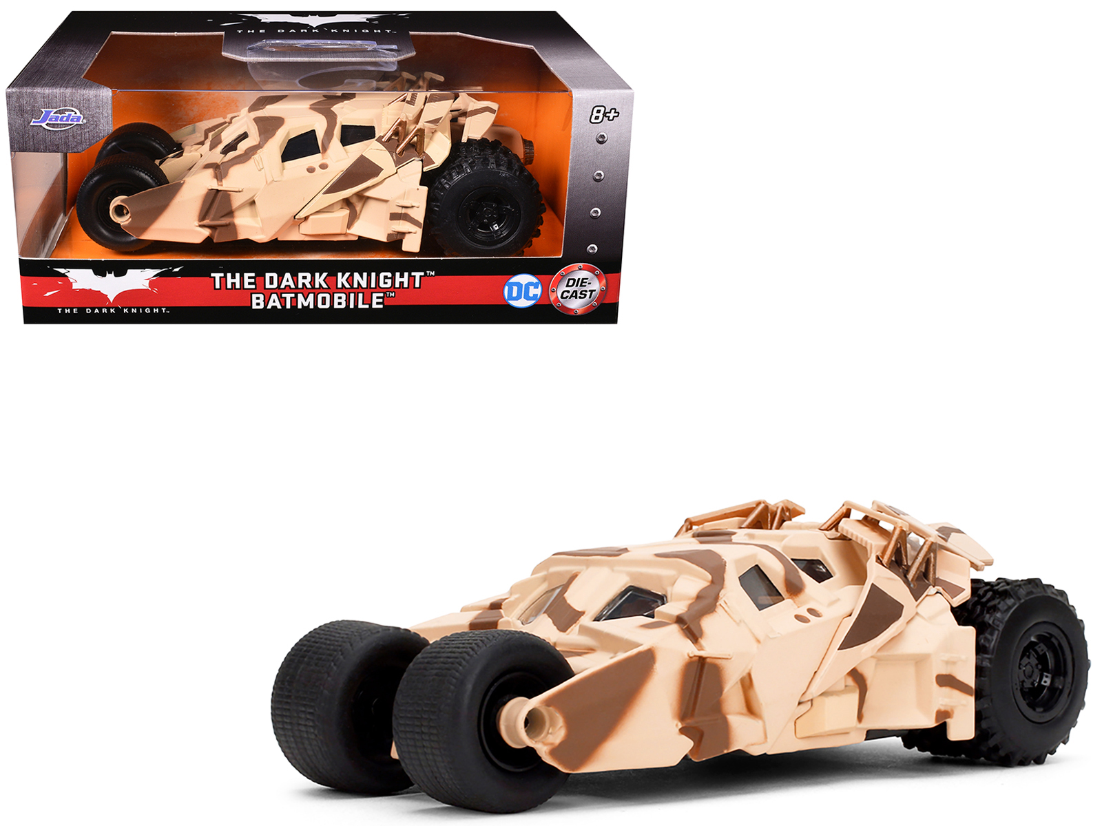 Batmobile Tumbler Camouflage The Dark Knight Rises (2012) Movie Hollywood Rides Series 1/32 Diecast Model Car by Jada