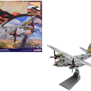 Martin B-26C-45-MO Marauder Aircraft "42-107752 Miss Arkansas 444th BS 320th BG 12th Air Force" (1944) United States Army Air Forces "The Aviation Archive" Series 1/72 Diecast Model by Corgi