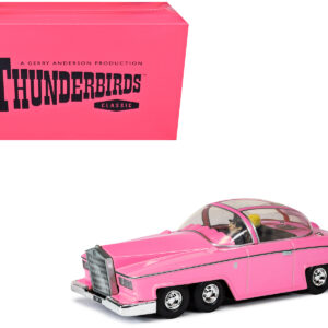 Rolls Royce FAB 1 Pink with Figures "Thunderbirds" (1965-1966) TV Series "F.A.B. Collection" Diecast Model by Corgi