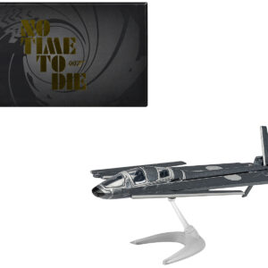 Q Glider Gray Metallic James Bond 007 "No Time To Die" (2021) Movie Diecast Model by Corgi