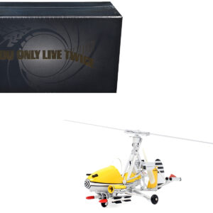 Little Nellie Gyrocopter Yellow James Bond 007 "You Only Live Twice" (1967) Movie Diecast Model by Corgi