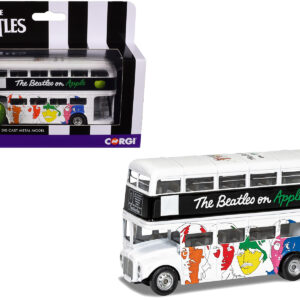 The Beatles London Double Decker Bus "The White Album" White Diecast Model Car by Corgi