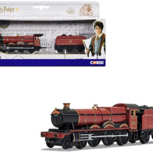 Hogwarts Express Locomotive with Coal Train Car Harry Potter Movie Series 1/100 Diecast Model by Corgi