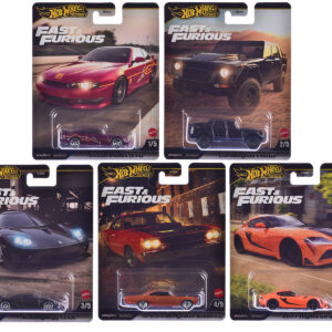 Fast & Furious 2025 5 piece Set L Model Cars by Hot Wheels