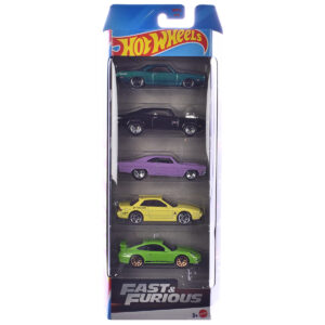 Fast & Furious 5 piece Set die Diecast Model Cars by Hot Wheels