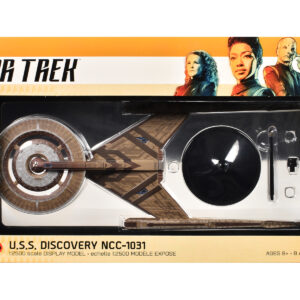 U.S.S. Discovery NCC-1031 Spacecraft Star Trek: Discovery (2017-2024) TV Series 1/2500 Scale Model by Polar Lights