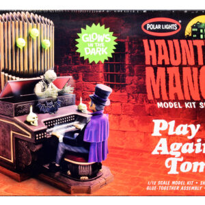 Skill 2 Model Kit Haunted Manor Play it Again Tom Diorama Set 1/12 Scale Model by Polar Lights