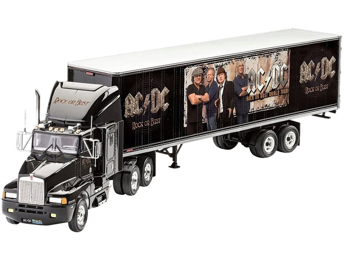 "AC/DC Rock or Bust" Level 3 Model Kit Kenworth Tour Truck - 1/32 Scale Model by Revell - Image 5