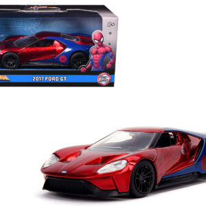 2017 Ford GT Spider-Man Theme Marvel Series 1/32 Diecast Model Car by Jada
